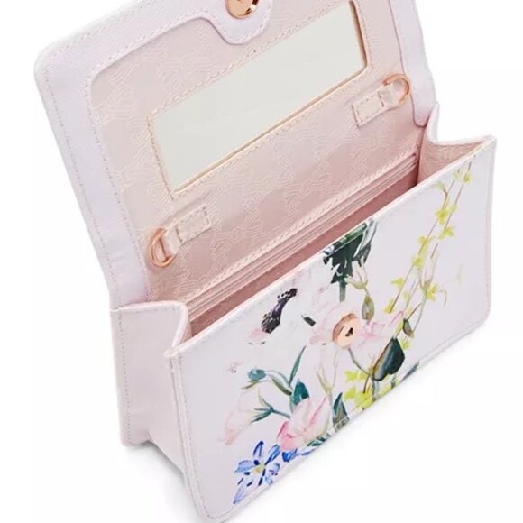 Ted Baker Shirly Micro Floral Bag with Chain Strap - Picture 8 of 8
